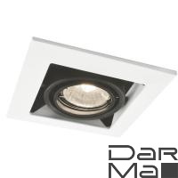 Встраиваемый светильник Arte Lamp Cardani Piccolo A5931PL-1WH