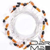 Гирлянда на солнечных батареях 380см разноцветная Uniel Пчелки USL-S-127/PT4000 Bees UL-00004280