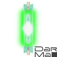 Лампа металлогалогеновая Uniel R7s 150W прозрачная MH-DE-150/GREEN/R7s 03802