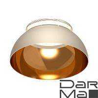 Насадка передняя Ambrella light DIY Spot SWH/PYG/CL белый песок/золото желтое полированное/прозрачный N8144