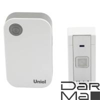Звонок электронный Uniel UDB-091W-R1T1-36S-WH UL-00006436