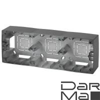 Коробка для накладного монтажа 3-постовая ЭРА 12 12-6103-05 Б0043184