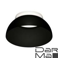 Насадка передняя Ambrella light DIY Spot SBK/FR черный песок/белый матовый N8141