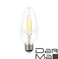 Лампа светодиодная филаментная Ambrella light E27 6W 4200K прозрачная 202220
