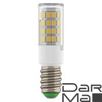 Лампа светодиодная Lightstar LED E14 6W 4000K капсула прозрачная 940354