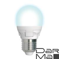 Лампа светодиодная диммируемая Uniel E27 7W 4000K матовая LED-G45 7W/4000K/E27/FR/DIM PLP01WH UL-00004301