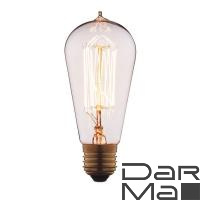 Лампа накаливания E27 60W прозрачная 6460-SC