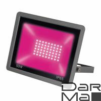 Прожектор светодиодный для растений Uniel ULF-P42-50W/SPBR IP65 180-260V Black UL-00010384
