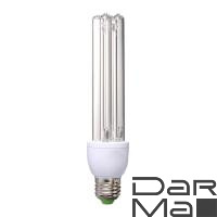 Лампа ультрафиолетовая бактерицидная Uniel E27 25W прозрачная ESL-PLD-25/UVCB/E27/CL UL-00007271