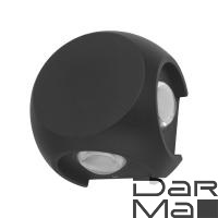 Уличный настенный светодиодный светильник ST Luce Volti SL9505.401.01