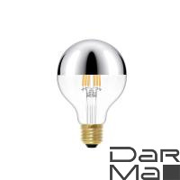 Лампа светодиодная Loft IT E27 6W 2700K хром G80LED Chrome