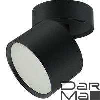 Накладной светильник ЭРА OL12 GX53 SBK черный Б0049034