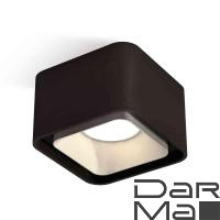 Комплект накладного светильника Ambrella light Techno Spot XS7833003 SBK/SSL черный песок/серебро песок (C7833, N7703)