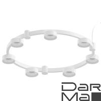 Корпус подвесной люстры Ambrella light DIY Spot Techno Ring SWH белый песок C9236