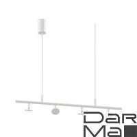 Корпус подвесного светильника поворотный Ambrella light DIY Spot SWH белый песок C9001