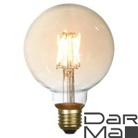 Лампа светодиодная Е27 6W 2200K янтарная GF-L-2106