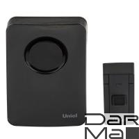 Звонок электронный Uniel UDB-092W-R1T1-36S-BL UL-00006437