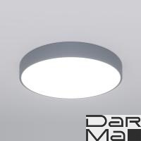 Потолочный светодиодный светильник Eurosvet Entire 90320/1 серый