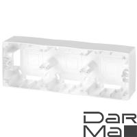 Коробка для накладного монтажа 3-постовая ЭРА 12 12-6103-15 Б0043189