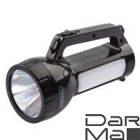 Фонарь-прожектор светодиодный ЭРА Трофи аккумуляторный 170х105х75 100 лм PA-504 Б0042439