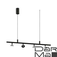 Корпус подвесного светильника поворотный Ambrella light DIY Spot SBK черный песок C9002