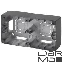 Коробка для накладного монтажа 2-постовая ЭРА 12 12-6102-05 Б0043174