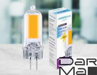Лампа светодиодная филаментная Ambrella light G4 2,5W 4200K прозрачная 204502
