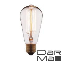 Лампа накаливания E27 60W прозрачная 1008