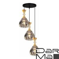 Подвесная люстра Reluce 09015-0.9-03 Smoke