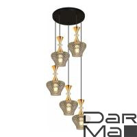 Подвесная люстра Reluce 09004-0.9-05 Smoke