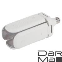 Лампа светодиодная для растений ЭРА E27 18W 2370K прозрачная Fito-36W-RB-E27-Fold Б0053289