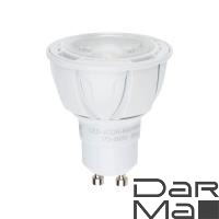 Лампа светодиодная диммируемая Uniel GU10 6W 4000K матовая LED-JCDR 6W/NW/GU10/FR/DIM PLP01WH UL-00003988