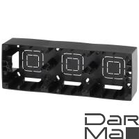 Коробка для накладного монтажа 3-постовая ЭРА 12 12-6103-06 Б0043185