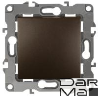 Кнопка ЭРА 12 10AX 250V бронза 12-1111-13 Б0047837