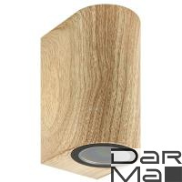 Уличный настенный светильник Uniel UUL-P52A 2х6W/GU10 IP65 PINE UL-00010556