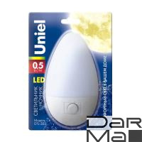 Настенный светодиодный светильник Uniel DTL-303-Овал/White/3LED/0,5W 02743