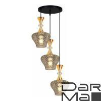 Подвесная люстра Reluce 09004-0.9-03 Smoke