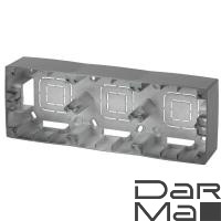 Коробка для накладного монтажа 3-постовая ЭРА 12 12-6103-12 Б0043186