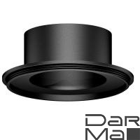 Коннектор для соединения корпуса светильника Ambrella light DIY Spot черный песок A2106