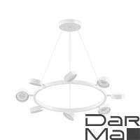 Корпус подвесной люстры поворотный Ambrella light DIY Spot SWH белый песок C9195