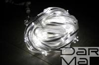 Клип Лайт 100 м Белый LED-KLP-333L прозрачный   провод