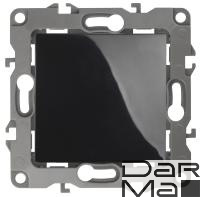 Кнопка ЭРА 12 10AX 250V чёрный 12-1111-06 Б0047835