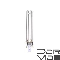 Лампа ультрафиолетовая бактерицидная Uniel G23 9W матовая ESL-PL-9/UVCB/G23/CL UL-00007440