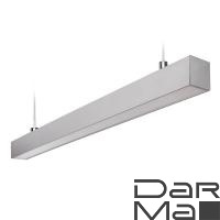 Подвесной светодиодный светильник Uniel ULO-K10D 30W/5000K/L60 IP65 Silver UL-00004209