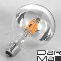 Лампа светодиодная Е27 6W 2200K хром GF-L-2105