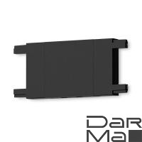 Коннектор прямой Ambrella light Track System Magnetic Ultra Slim GV1109