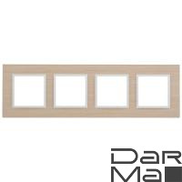 Рамка 4-постовая ЭРА Elegance 14-5304-01 Б0049151