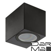 Уличный настенный светильник Uniel UUL-P41A 6W/GU10 IP65 BLACK UL-00010512