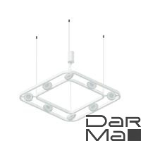 Корпус подвесной люстры поворотный Ambrella light DIY Spot SWH белый песок C9177