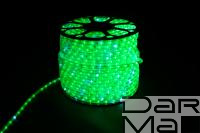 Дюралайт 2W Зеленый ФЛЕШ 13мм 24 LED PH-50-G-F-24